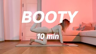 Get INSTANT BOOTY PUMP in JUST 10 MIN! - Floor Only, No Equipment: DAY 1