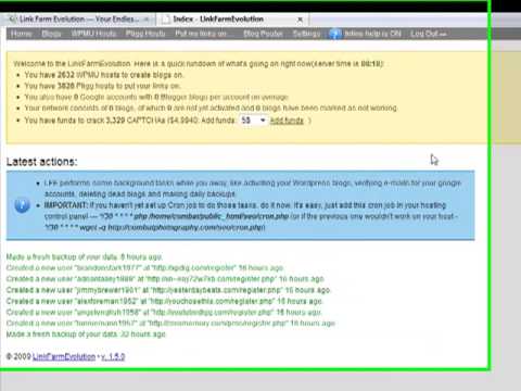 Link Farm Evolution Review: Create Backlinks by the Thousand