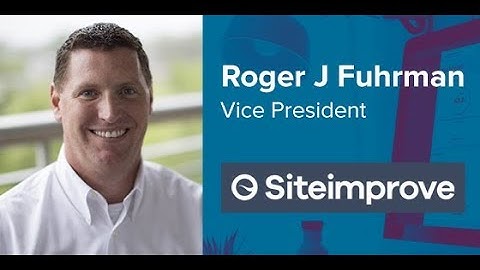 Interview with Roger Fuhrman of Siteimprove