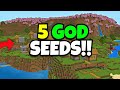 Seeds best seeds for minecraft 12060 bedrock edition mcpe seeds