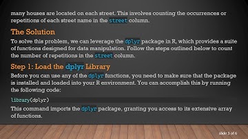 How to Count the Number of Repetitions in a Column of a DataFrame with dplyr in R