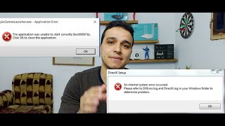FIXED - The application was unable to start correctly (0xc0000007b) حل نهائي للمشكلة بدون برامج screenshot 1