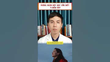 Phòng Ngừa Đột Quỵ Cần Biết 4 Điều Này #shorts #duocsidatofficial