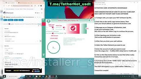 FLASH USDT 2025 – High Quality USDT Flashing Software