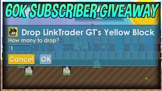 60K SUBSCRIBER GIVEAWAY│Growtopia