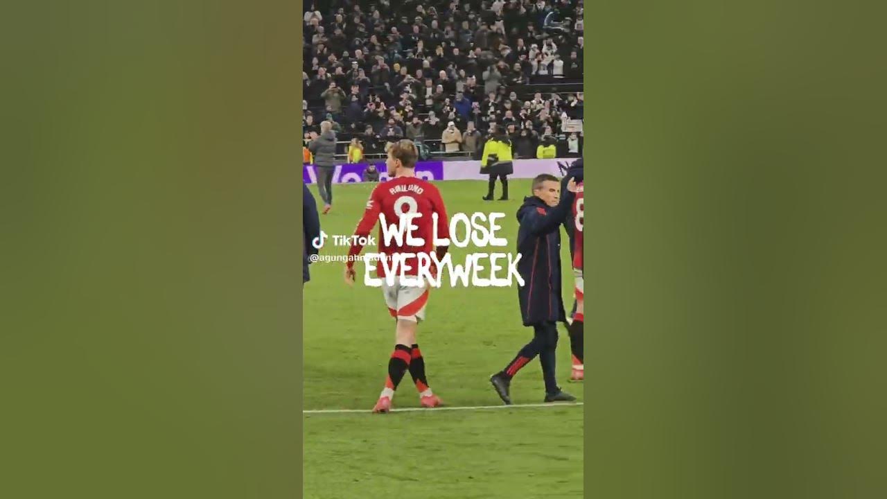You're nothing special we lose every week ManUnited fans chants to players after lose Vs Tottenham