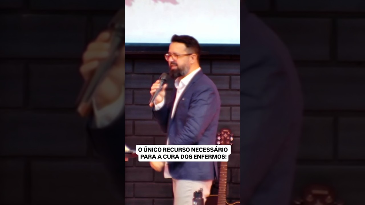 O ÚNICO RECURSO NECESSÁRIO PARA CURA DO ENFERMO!