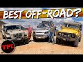 Does The New 2020 Land Rover Defender DOMINATE Off-Road? Jeep Gladiator vs New & Old Defender Review