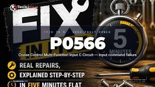 P0566 Explained — Cruise Control Multi-Function Input C Circuit — input command failure | TroubleAtl