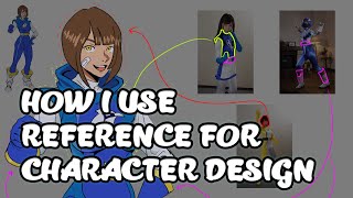 How to use References for character design