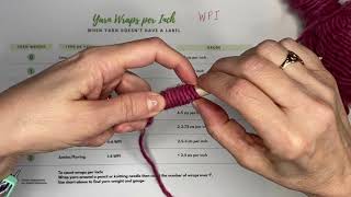 Determining Yarn Weight   HD 720p