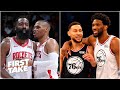 Harden & Westbrook or Embiid & Simmons: Which duo would you rather have? | First Take