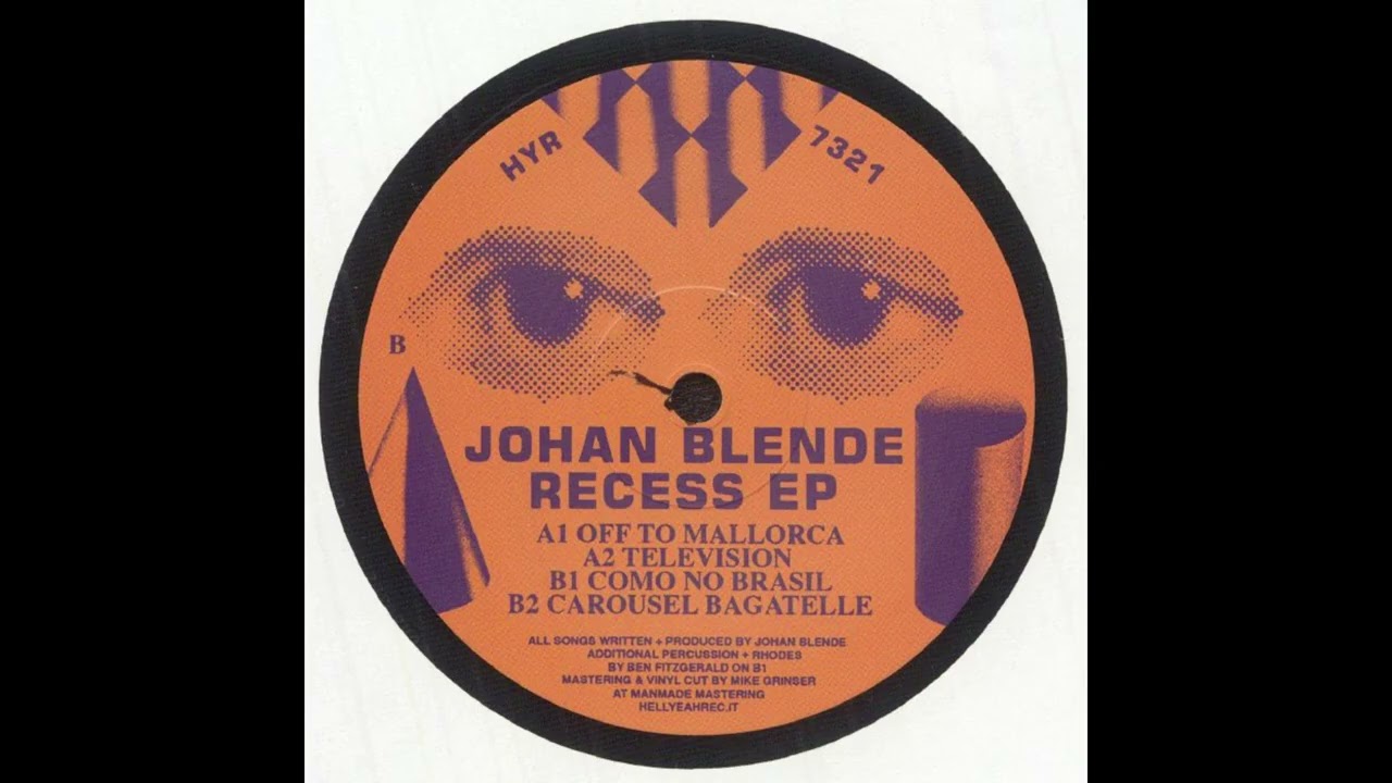 Watch Johan Blende - Television on YouTube Watch Johan Blende - Television on YouTube