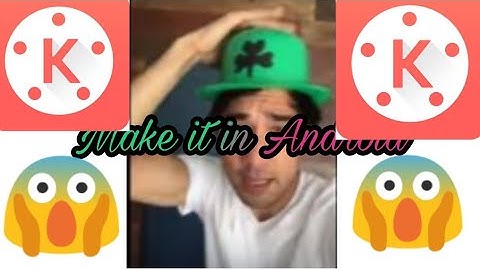 Zach king hat magic tutorial in kinemaster