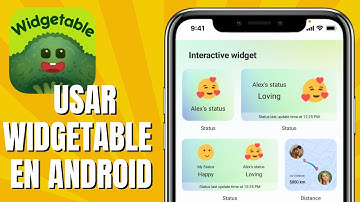 Cómo USAR WIDGETABLE En Android