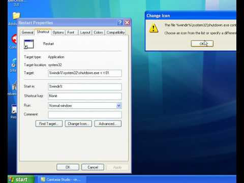 Create a Shutdown and/or Restart shortcut