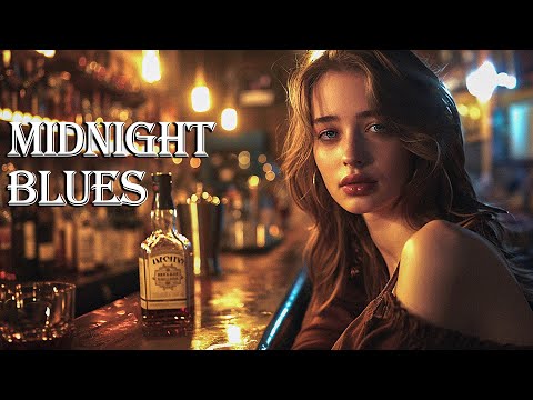 Midnight Blues Music | The Best Blues Music of All Time for Unwinding & Relaxing ~ Blues Night Bar