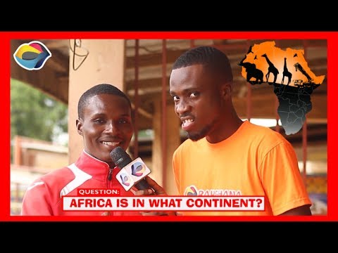AFRICA IS IN WHAT CONTINENT? | Street Quiz | Funny Videos | Funny African Videos | African Comedy |