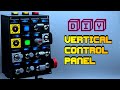 DIY Flight Sim Vertical Control Panel Button Box