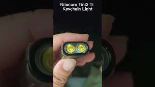 NITECORE Tini2 Ti - Dual-Core Intelligent Keychain Light (Titanium Version) screenshot 3