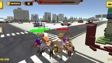 Find them and kill them all - Blocky BLOCKAPOLYPSE™ : Zombie shooter | Game Play android & iOS