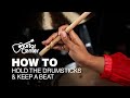 How to Hold Your Drumsticks & Keep a Beat with The Pocket Queen | Drum Lessons