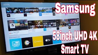 Samsung RU7100 58inch Smart 4K UHD TV | Vid ARN
