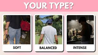 What's Your TYPE In MEN? | Aesthetic Personality Quiz Information