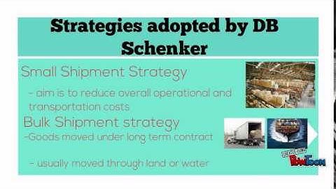 DB Schenker strategies