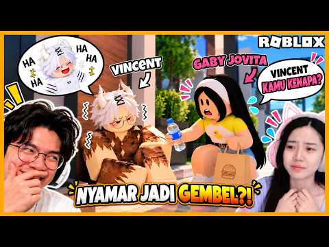 I PRETEND TO BE A POOR BEGGAR TO PRANK GABY !! [ROBLOX INDONESIA]