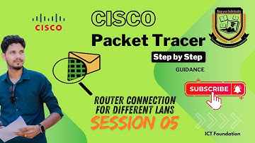 Router Connection for Different LANs| Packet Tracer|Session5| Networking|Tamil| S.N.VITHOO|Cisco