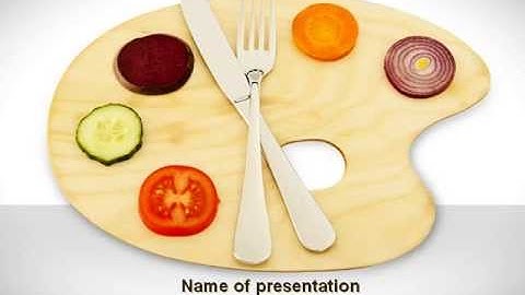 Healthy Diet PowerPoint Template by PoweredTemplate.com