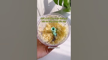 Mẹo bóc tỏi nhanh 🧄 #tryitwithtiktok #meovat #vtvcab