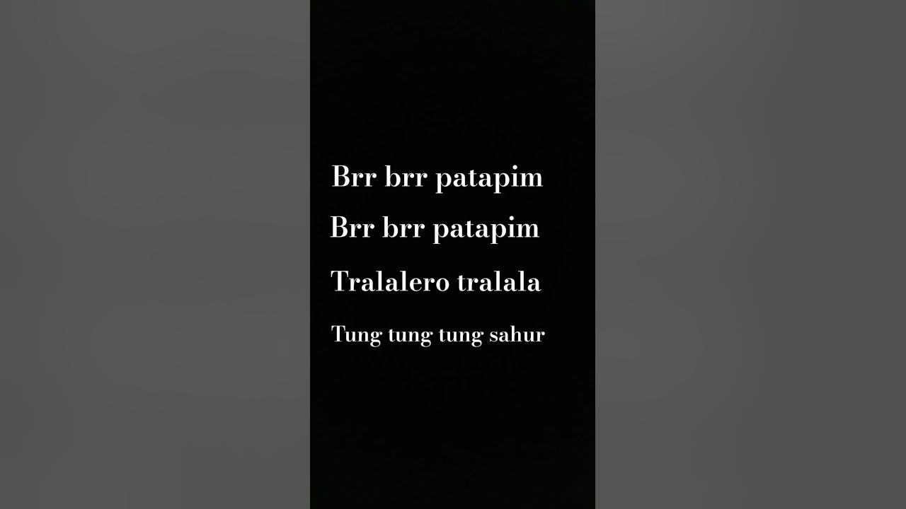 brr brr patapim brr brr patapim tralalero tralala, ztung Tung Tung sahur.