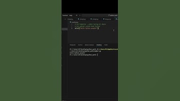 Komentar di Python ai #ai #coding #programming #pythonbeginner #python #pythontutorial