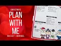 PLAN WITH ME - Bullet Journal - Santa Claus is Coming to Town The Sassy Club Stamps