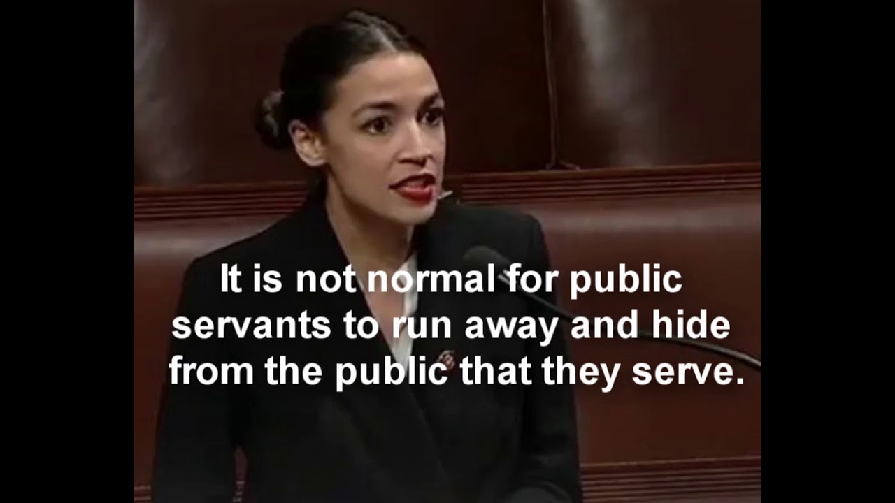 Alexandria Ocasio-Cortez Motivational music Version House Floor Speech ...