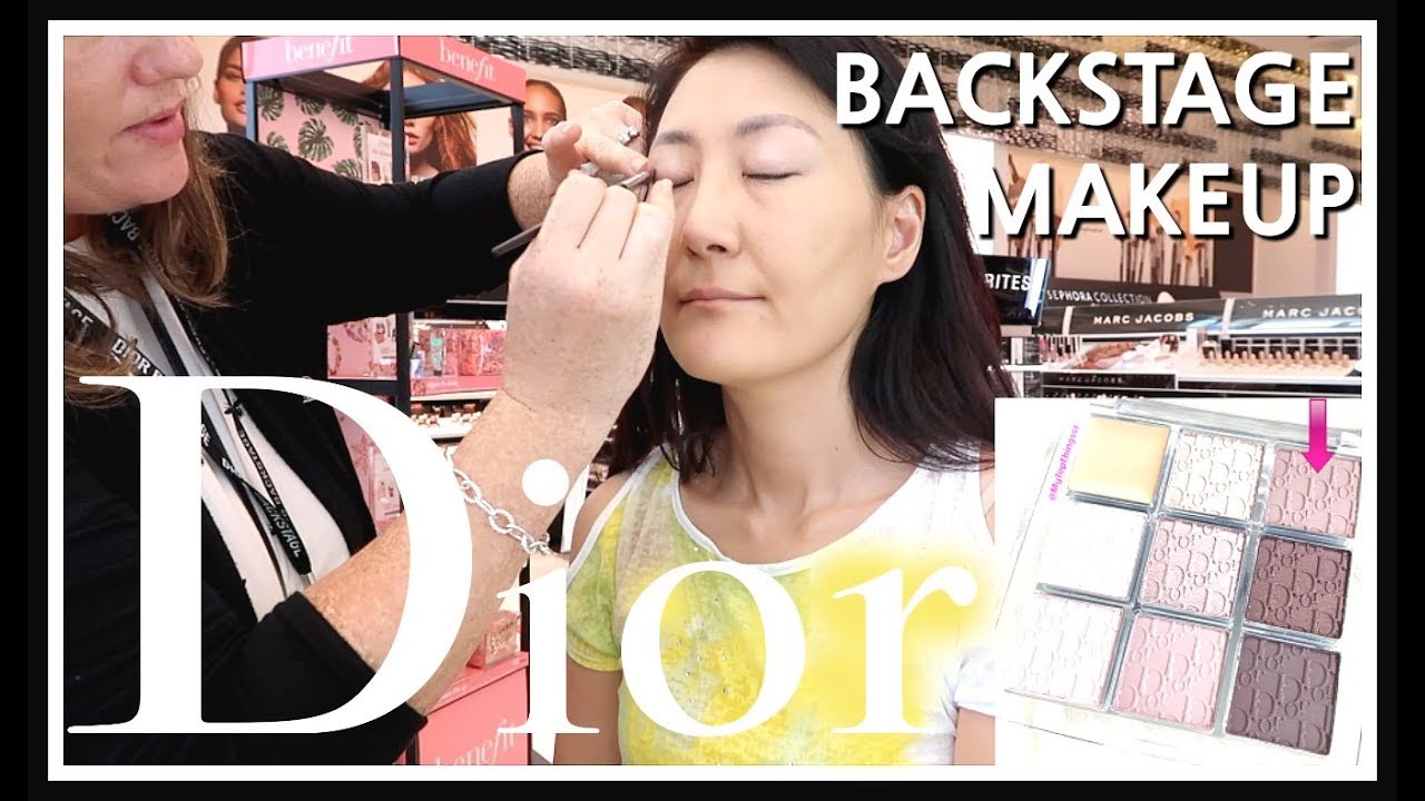 How to apply DIOR BACKSTAGE Makeup 디올 백스테이지 메이크업 하는법 YouTube