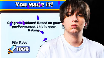 I Got a 100% WIN Rate with this Deck in Clash Royale