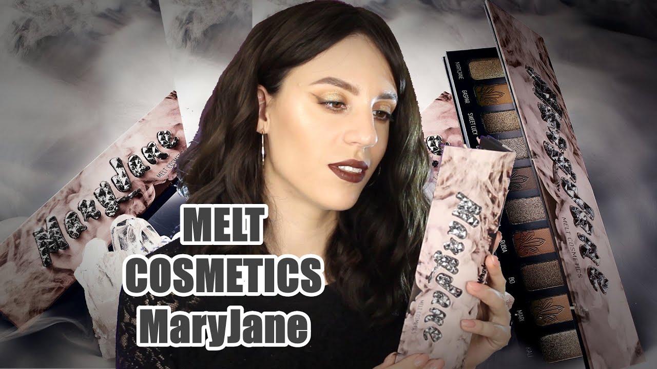 НОВИНКИ MELT COSMETICS MaryJane | Макияжи и обзор палетки теней