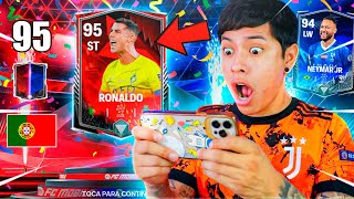 ME SALE CRISTIANO RONALDO & NEYMAR JR en este PACK OPENING de FC MOBILE 24? 😱 *Épico*