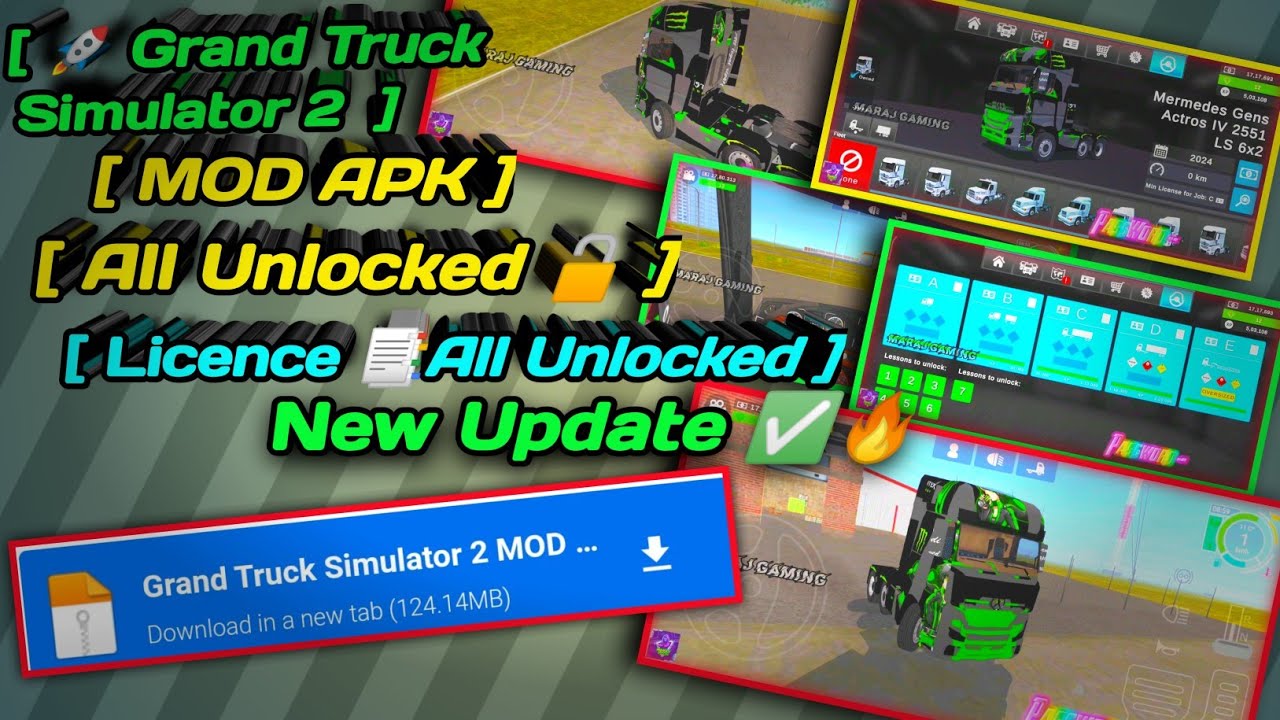[ Grand Truck Simulator 2 MOD APK ] Unlimited 🤑