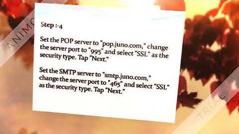 How to Set Up a Juno Email Account