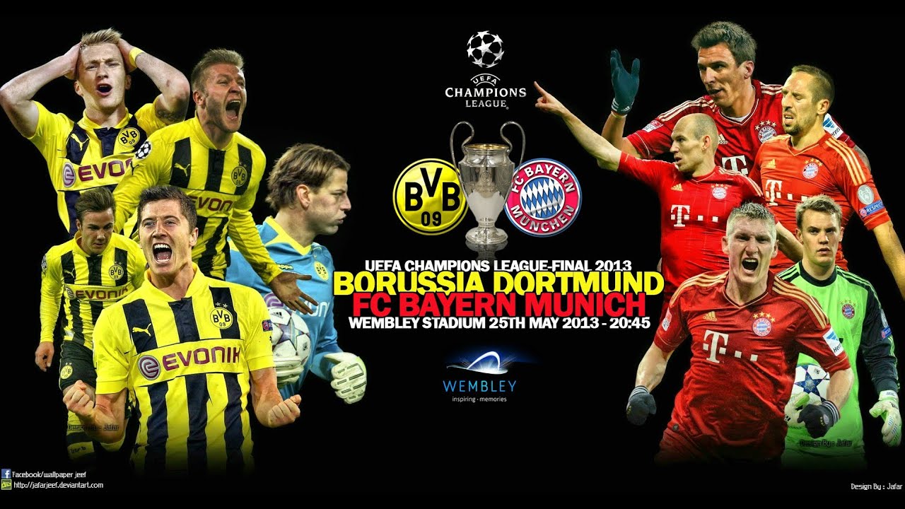 Bor. Dortmund Vs Bayern Munich UEFA Champions League Final ...