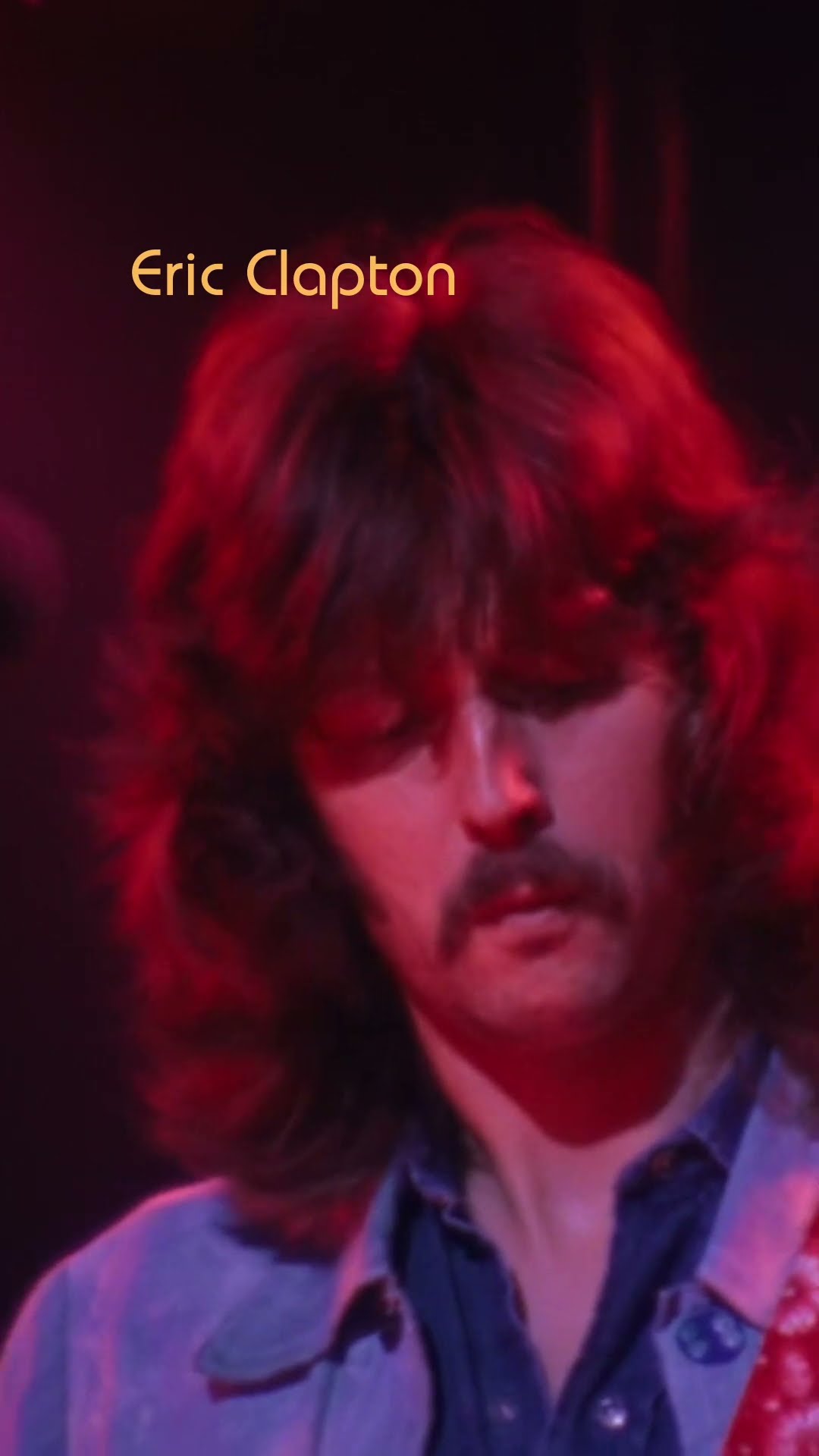 'While My Guitar Gently Weeps’ - Eric Clapton - The Concert For Bangladesh, 1st August 1971.