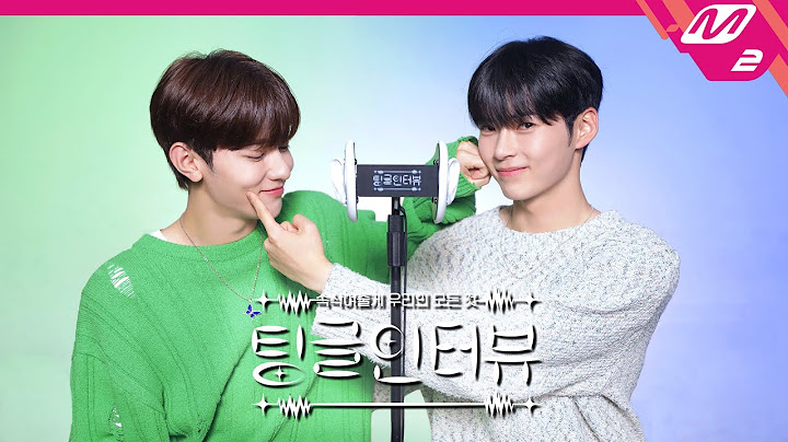 [팅글인터뷰] ASMR로 듣는 '장하오&성한빈이 영혼의 반쪽이 된 가장 큰 계기는?' | 제로베이스원 장하오&성한빈 편 (ENG/JPN)