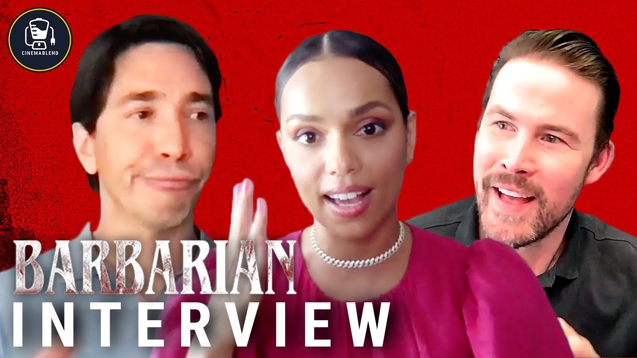 'Barbarian' Interviews With Justin Long, Georgina Campbell And Zach Cregger