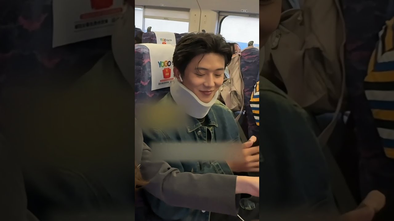 She Eats a Giant Snack on the Train ????