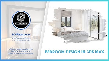 How to model and render Bedroom design in 3ds Max and Corona Timelapse