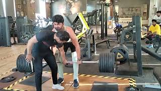 180kg deadlift 😊😊👍👍The Club 777 Jhajjar
